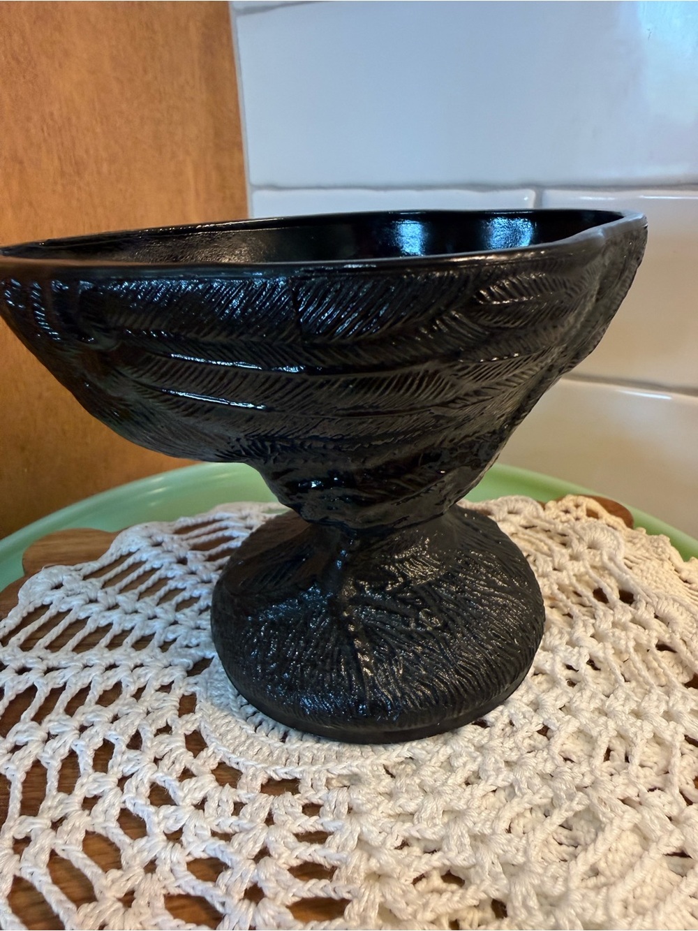 Vintage Black Rooster LE Smith Candy dish - Picture 7 of 11
